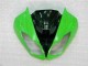 Kawasaki ZX6R 2009-2012 Vollverkleidung - Schwarz Grün