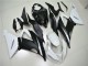 Kawasaki ZX6R 2013-2018 Verkleidung - Weiß Schwarz