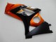 Suzuki GSXR 1000 Motorrad Verkleidung 2007-2008 - Orange Schwarz