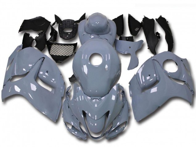 Suzuki GSXR 1300 Hayabusa Motorrad Verkleidung 2008-2020 - Nardo Grau