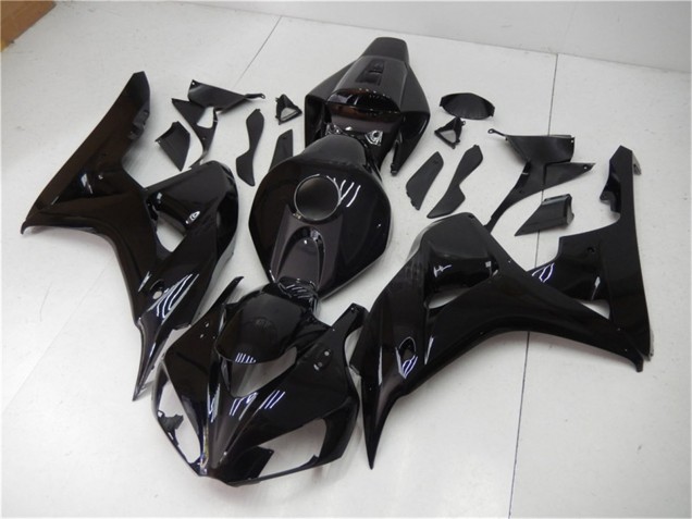 Honda CBR1000RR Motorrad Verkleidung 2006-2007 - Glanzendes Schwarz
