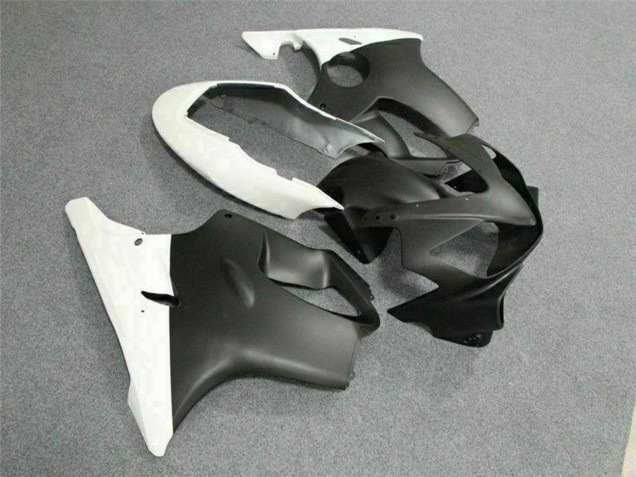 Honda CBR600 F4i Motorrad Verkleidung 2004-2007 - Weiss Matt Schwarz