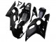 Yamaha YZF R6 Motorrad Verkleidung 1998-2002 - Glanzendes Schwarz Matt Schwarz