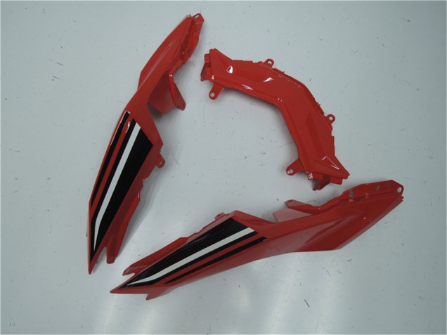 Kawasaki Ninja 300 EX300R Motorrad Verkleidung 2013-2024 - Weiss Rot Schwarz