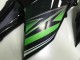 Kawasaki Z800 Motorrad Verkleidung 2013-2018 - Grun Glanzendes Schwarz
