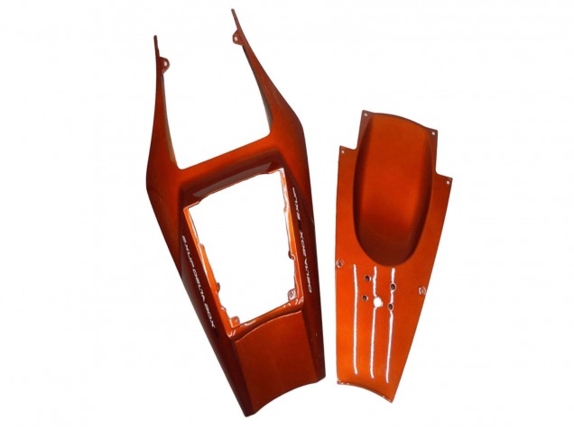 Yamaha YZF R1 Motorrad Verkleidung 2002-2003 - Orange Matt Schwarz