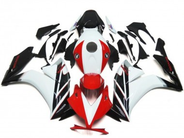 Honda CBR1000RR Motorrad Verkleidung 2012-2016 - Weiss Rot Glanzendes Schwarz