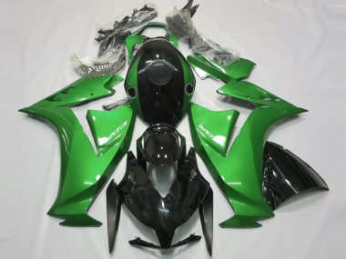 Honda CBR1000RR Motorrad Verkleidung 2012-2016 - Grun Glanzendes Schwarz