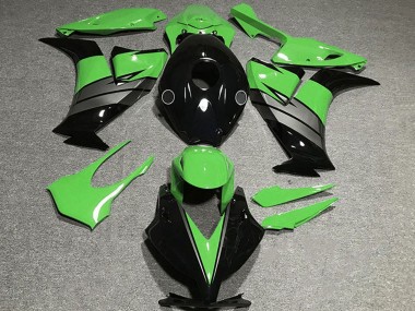 Honda CBR1000RR Motorrad Verkleidung 2012-2016 - Grun Grau Glanzendes Schwarz