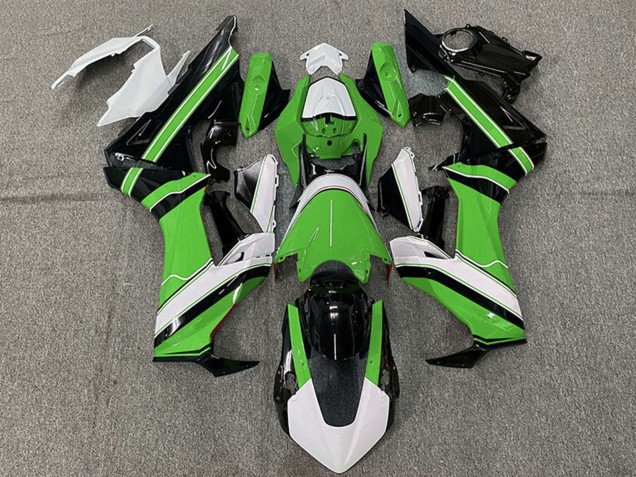 Honda CBR1000RR Motorrad Verkleidung 2017-2023 - Weiss Grun Glanzendes Schwarz