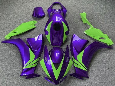 Honda CBR1000RR Motorrad Verkleidung 2012-2016 - Lila Grun