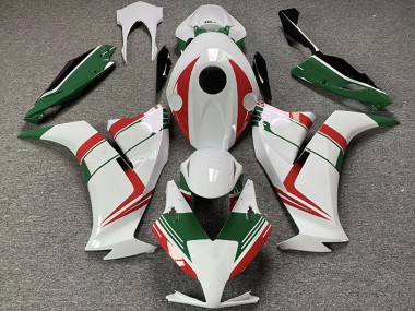 Honda CBR1000RR Motorrad Verkleidung 2012-2016 - Weiss Rot Grun