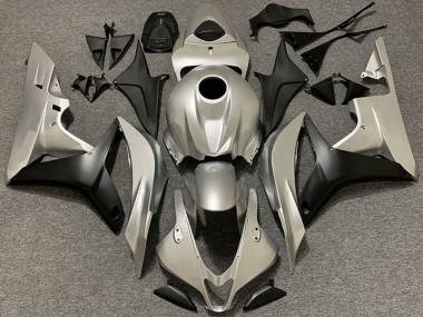 Honda CBR1000RR Motorrad Verkleidung 2006-2007 - Silber Matt Schwarz