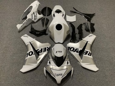 Honda CBR1000RR Motorrad Verkleidung 2008-2011 - Weiss Silber Schwarz Repsol