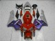 Honda CBR600RR Motorrad Verkleidung 2005-2006 - Rot Lila Grau