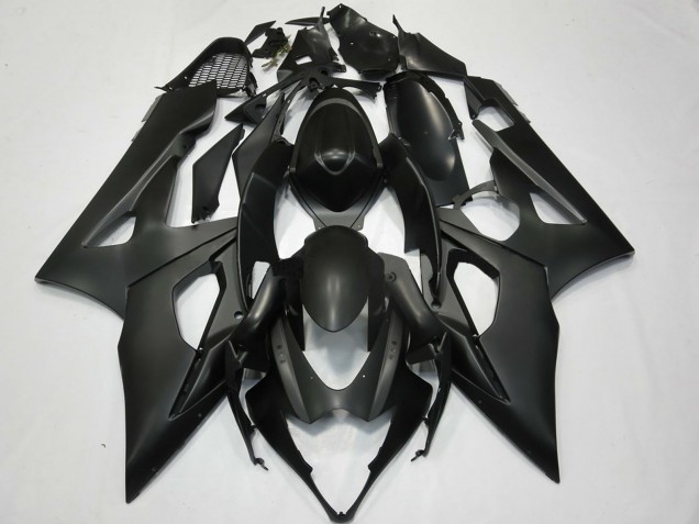 Suzuki GSXR 1000 Motorrad Verkleidung 2005-2006 - Matt Schwarz
