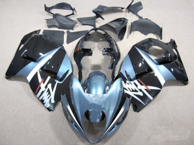 Suzuki GSXR 1300 Motorrad Verkleidung 1996-2007 - Hellblau und Schwarz
