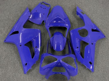 Kawasaki ZX6R Motorrad Verkleidung 2003-2004 - Blau