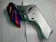 Honda CBR1000RR Motorrad Verkleidung 2004-2005 - Silber Rot Blau Schwarz Streifen