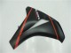 Honda CBR1000RR Motorrad Verkleidung 2008-2011 - Matt Schwarz Rot
