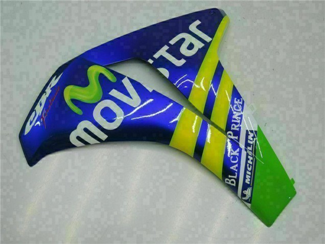 Honda CBR1000RR Motorrad Verkleidung 2008-2011 - Blau Gelb Grun MoviStar Castrol