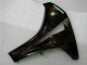 Honda CBR1000RR Motorrad Verkleidung Kit 2008-2011 - Glanzendes Schwarz Rot Flamme