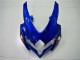 Suzuki GSXR 600/750 Motorrad Verkleidung 2008-2010 - Blau Gelb Hai