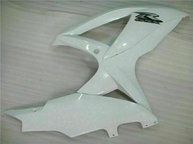 Suzuki GSXR 600/750 Motorrad Verkleidung 2008-2010 - Weiss