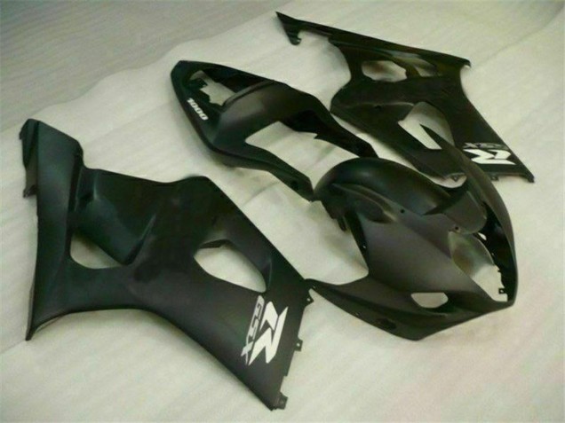 Suzuki GSXR 1000 Motorrad Verkleidung 2003-2004 - Matt Schwarz