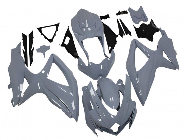 Suzuki GSXR 600 / GSXR 750 Motorrad Verkleidung 2008-2010 - Nardo Grau