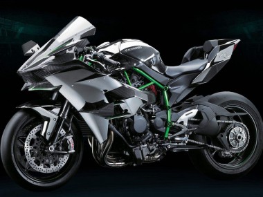 Kawasaki Ninja H2 Motorrad Verkleidung Kit 2015-2022 - Grau