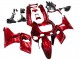 Kawasaki ZZR600 Motorrad Verkleidung 1998-2003 - Rot mit Schwarz Flamme