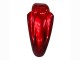 Kawasaki ZZR600 Motorrad Verkleidung 1998-2003 - Rot mit Schwarz Flamme