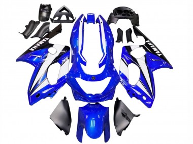 Yamaha YZF600R Thundercat Motorrad Verkleidung 1996-2007 - Blau Weiss Schwarz