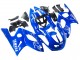 Yamaha YZF600R Thundercat Motorrad Verkleidung 1996-2007 - Blau Weiss Silber