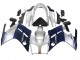 Yamaha FJR1300 Motorrad Verkleidung 2001-2006 - Dunkel Blau Silber