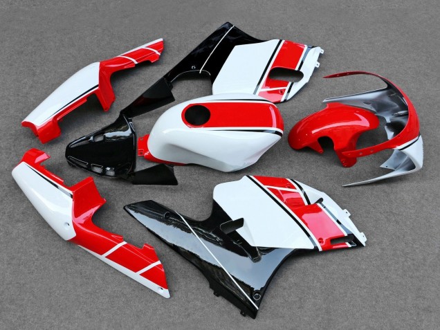 Yamaha TZR250 3XV Motorrad Verkleidung 1991-1994 - Weiss Rot Schwarz