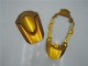 Suzuki GSXR 1000 Motorrad Verkleidung 2009-2016 - Gold Matt Schwarz