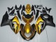 Suzuki GSXR 1000 Motorrad Verkleidung 2009-2016 - Gold Matt Schwarz