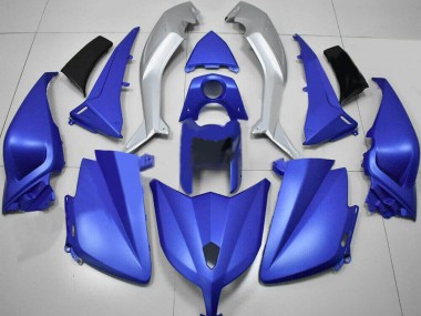 Yamaha TMAX530 Motorrad Verkleidung 2012-2014 - Matt Blau Silber