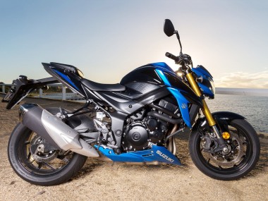 Suzuki GSX-S 750 Motorrad Verkleidung Kit 2017-2022 - Blau Schwarz