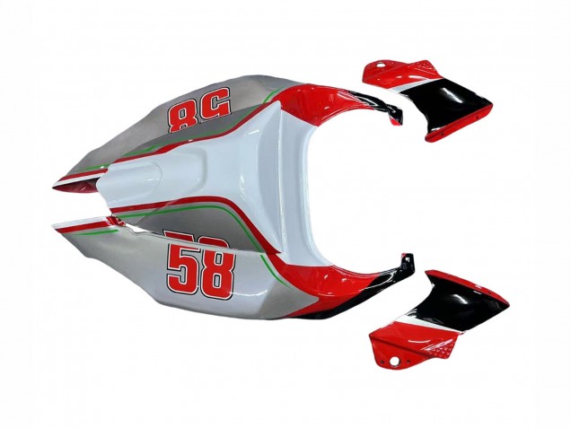 Aprilia RSV1000 Motorrad Verkleidung 2003-2006 - Weiss Rot Schwarz Gelb 58