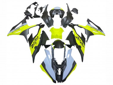 BMW S1000RR Motorrad Verkleidung 2019-2022 - Schwarz Gelb Grau