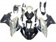 BMW S1000RR Motorrad Verkleidung 2017-2018 - Silber Schwarz