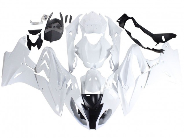 BMW S1000RR Motorrad Verkleidung 2017-2018 - Weiss