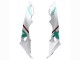 BMW S1000RR Motorrad Verkleidung 2015-2016 - Weiss Grun Schwarz