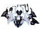 BMW S1000RR Motorrad Verkleidung 2015-2016 - Weiss Glanzendes Schwarz Fiamm