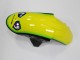 Kawasaki ZX6R Motorrad Verkleidung 2005-2006 - Blau Gelb Schwarz Hai