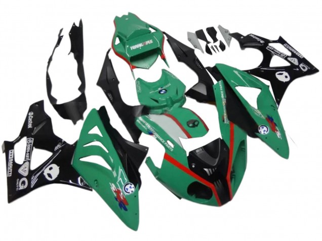 BMW S1000RR Motorrad Verkleidung 2009-2014 - Grun Rot Schwarz