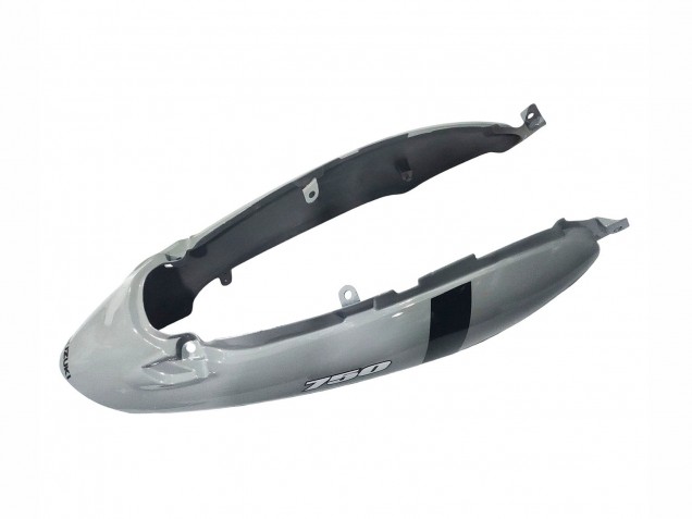 Suzuki GSX600F/GSX750F Motorrad Verkleidung 2004-2006 - Glanzendes Schwarz Grau